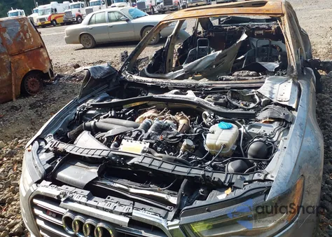 2013 Audi S6 4.0T Prestige from USA, damaged, VIN WAUF2AFC5DN147903